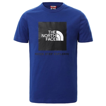 The North Face T-shirt Box Logo Bolt Blue